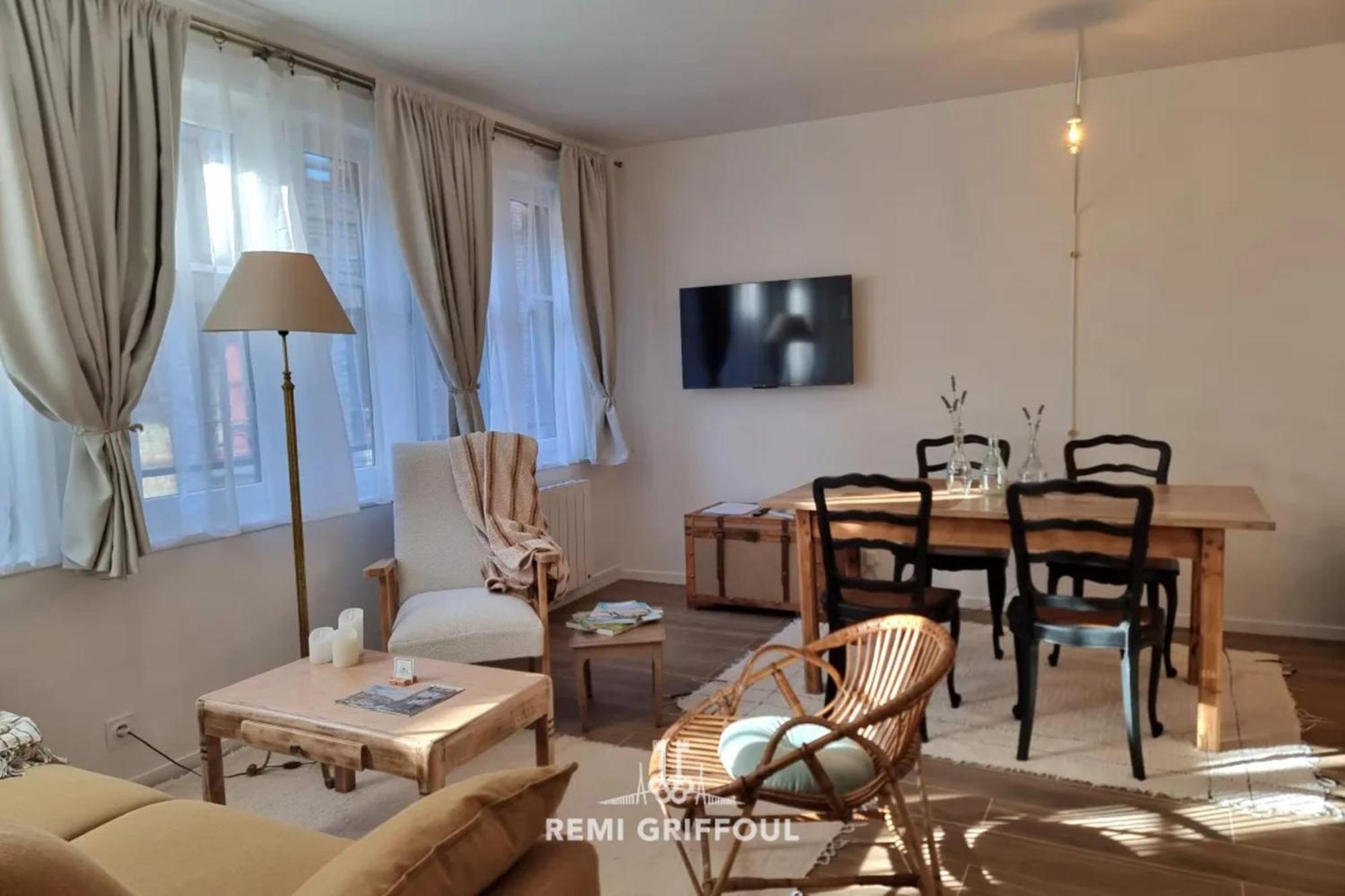 La Symphonie Elevator Honfleur City Center 2 Guests Екстер'єр фото