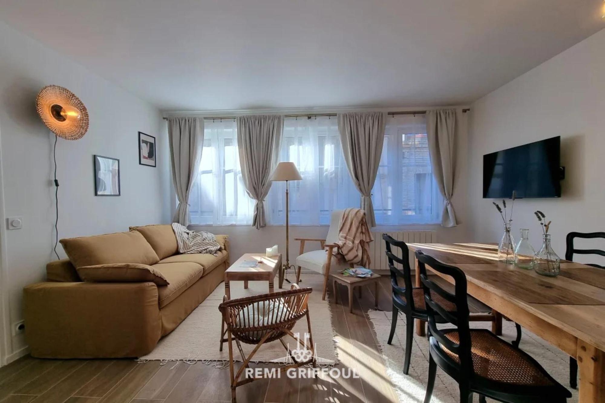 La Symphonie Elevator Honfleur City Center 2 Guests Екстер'єр фото
